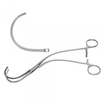 Weber Atrauma Aortic Clamp Stainless Steel, 24 cm - 9 1/2"